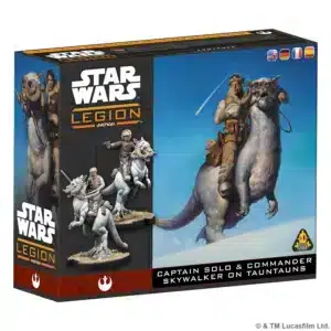 Star wars Legion : Captain Solo & Commander Skywalker on Tauntauns est la prochaine sortie pour Star Wars Legion et sa nouvelle version de ce jeu fantastique