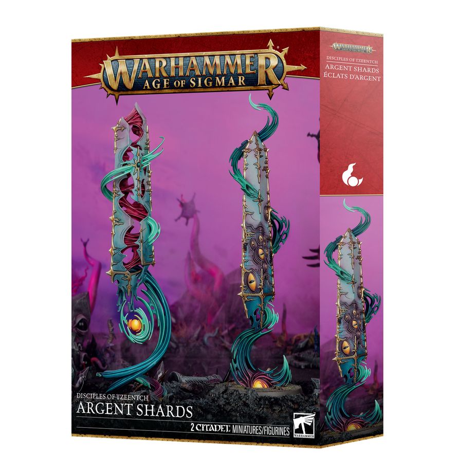 Découvrez les Argent Shards un ajout sublime et indispensable pour tout joueur ou collectionneur de Disciples Of Tzeentch