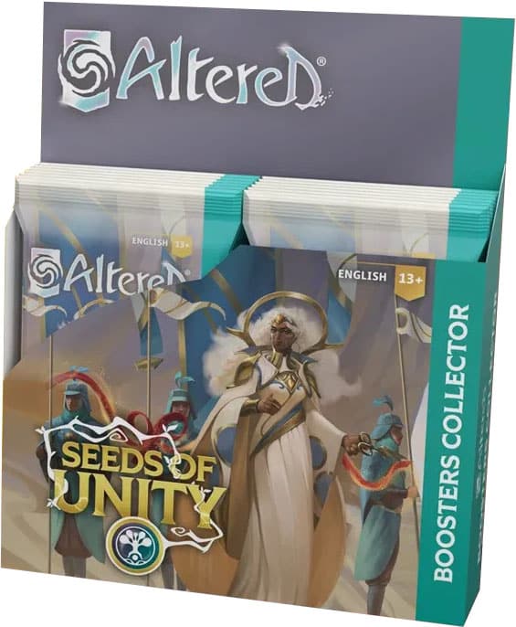 Decouvrez la nouvelle edition de Altered avec ce Altered Display (x12 Collector Booster Packs) - SDU : Seeds of Unity , une super occasion de decouvrir cette nouvelle serie
