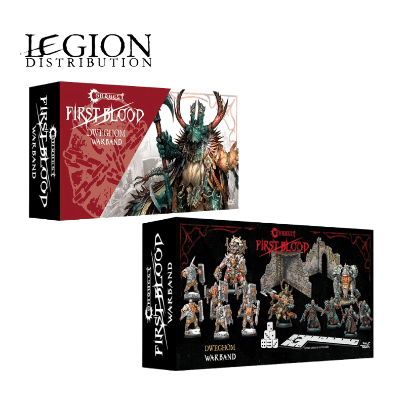 Conquest First Blood Cohort 2026- Dweghom fait partie des sorties qui accompagne la nouvelle sortie du jeu d'escarmouche de Para-bellum