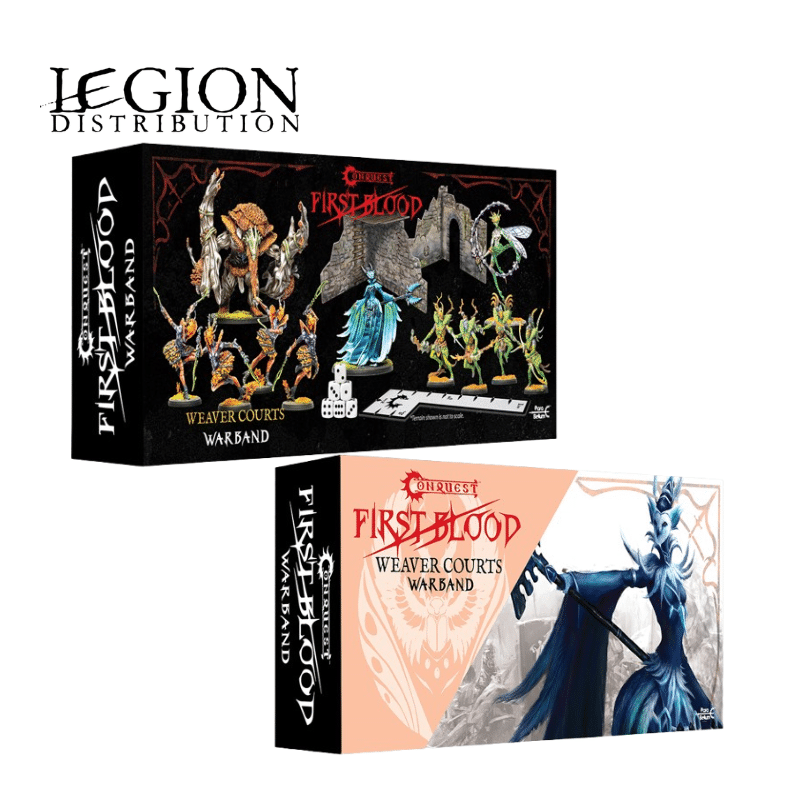 Conquest First Blood Cohort 2026- Weaver Courts est la nouvelle boite de Para-bellum pour jouer à la version escarmouche de leur jeu : Le mode First Blood