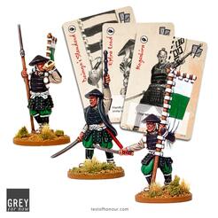 Test of Honour Ashigaru Command Group VO accompagne les sorties de cette nouvelle version de Test of Honour avec cette superbe VO