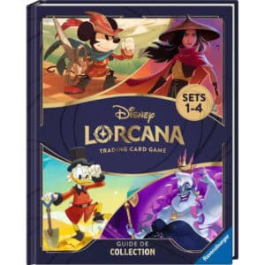 Disney Lorcana : Guide de collection Set 1-4 est un excellent moyen de collectionner ce chapitre avec ses nouveaux mecanismes de jeu