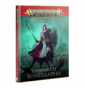 Découvrez les nouveautés Games Workshop avec l'Ossiarch Bonereapers Tome de Bataille , de superbes figurines à venir pour votre armée favorite