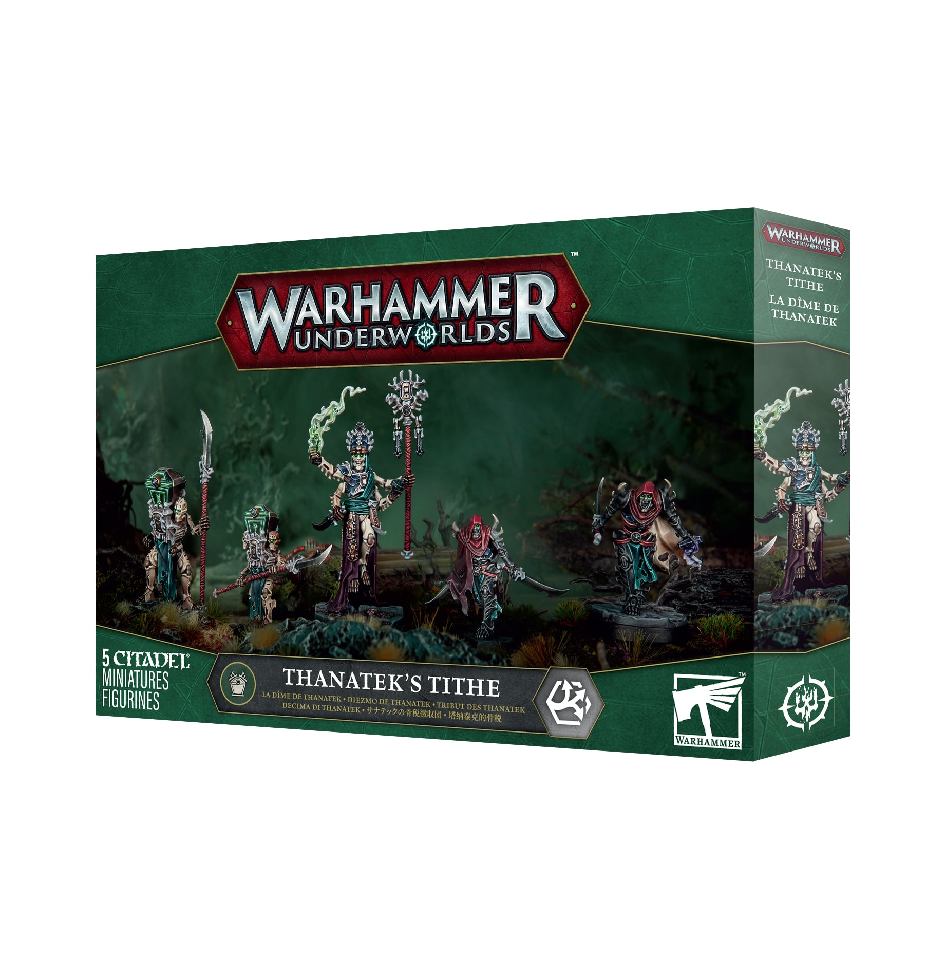 Découvrez les nouveautés Games Workshop avec la Ossiarch Bonereapers : La Dime de Thanatek , de superbes figurines à venir pour votre armée favorite