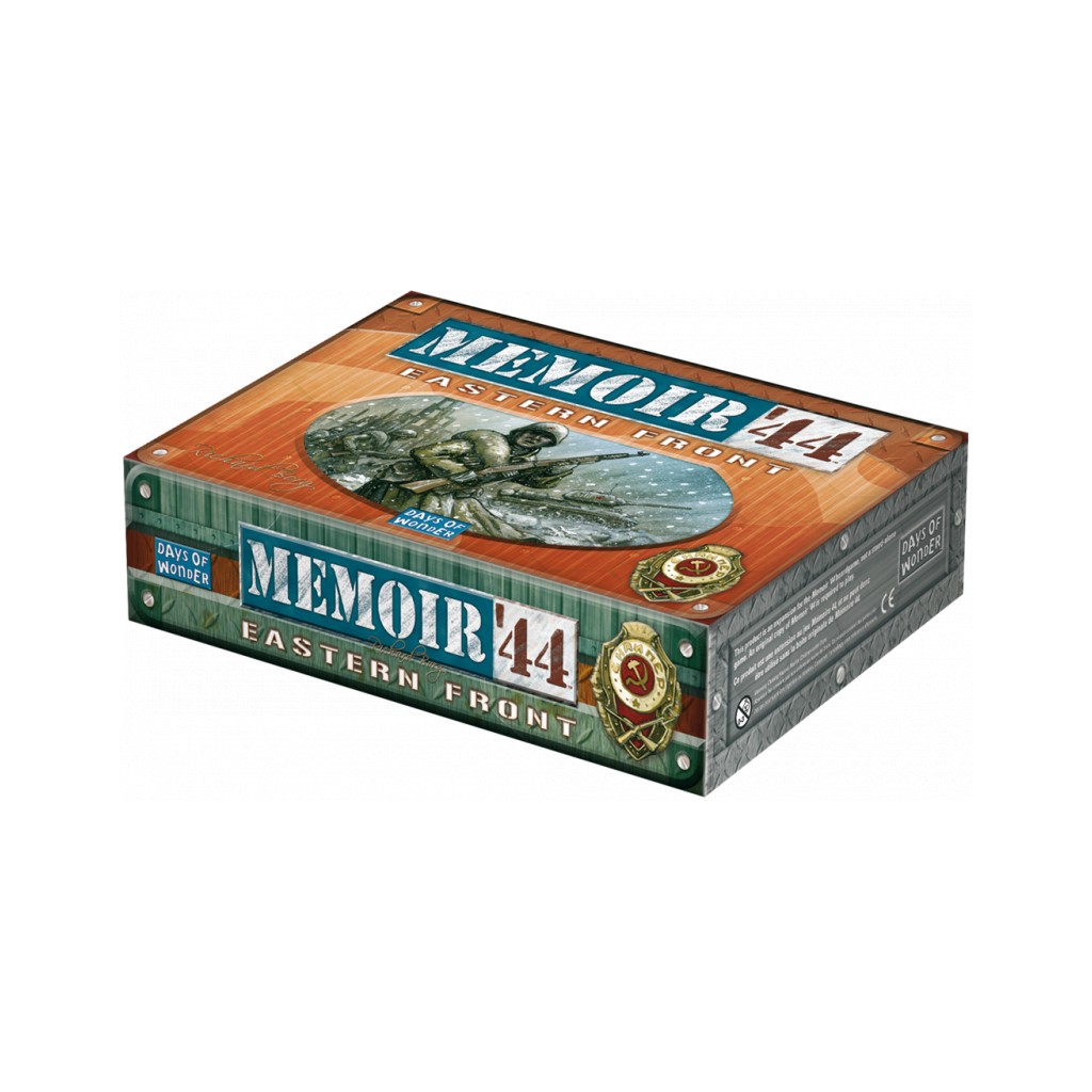 La deuxième extension de Mémoire 44 se penche sur la lutte titanesque entre l'Allemagne et l'URSS avec Mémoire 44 Front Est