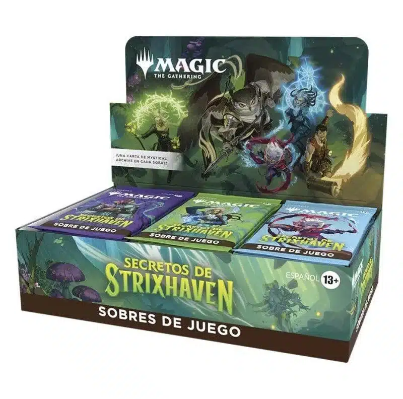 Découvrez Magic the Gathering - Secrets Strixhaven Display de Jeu FR un nouveau moyen facile de commencer à jouer en format standard