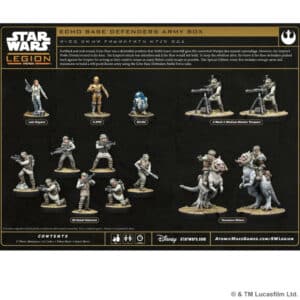 Star wars Legion : Echo Base Defenders Special Edition Army Box est la prochaine sortie pour Star Wars Legion et sa nouvelle version de ce jeu fantastique
