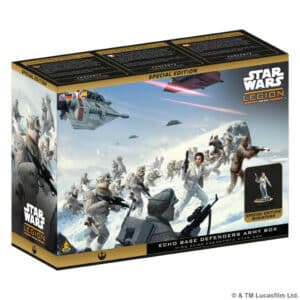 Star wars Legion : Echo Base Defenders Special Edition Army Box est la prochaine sortie pour Star Wars Legion et sa nouvelle version de ce jeu fantastique