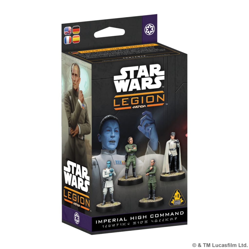 Star wars Legion : Imperial High Command est la prochaine sortie pour Star Wars Legion et sa nouvelle version de ce jeu fantastique