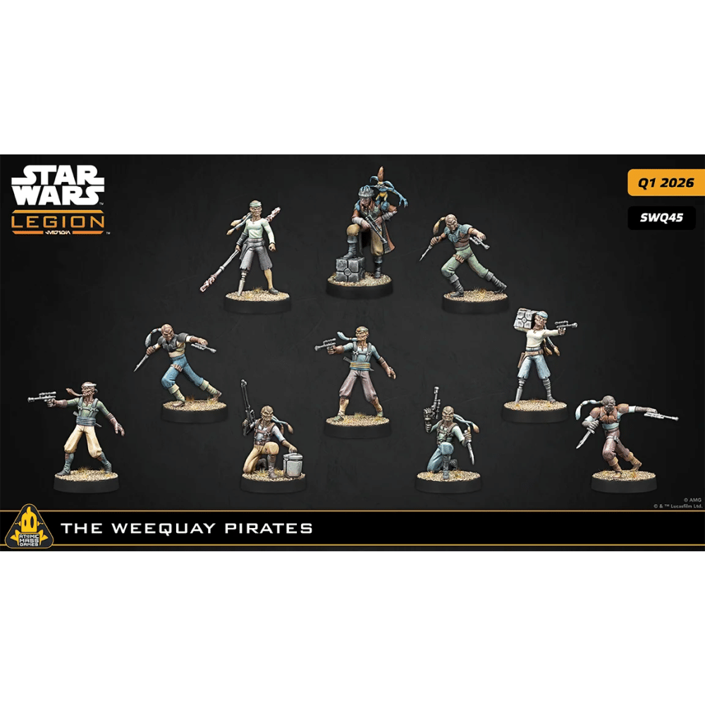 Star wars Legion : Hondo Onaka et Weequay Pirates est la prochaine sortie pour Star Wars Legion et sa nouvelle version de ce jeu fantastique