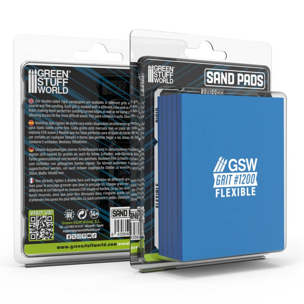 Green Stuff World Tampon de ponçage flexible grain 1200 fait partie des produits que nous avons selectionné chez Green Stuff World pour vous
