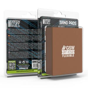 Green Stuff World Tampon de ponçage flexible grain 2500 fait partie des produits que nous avons selectionné chez Green Stuff World pour vous
