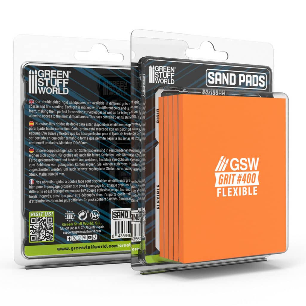 Green Stuff World Tampon de ponçage flexible grain 400 fait partie des produits que nous avons selectionné chez Green Stuff World pour vous