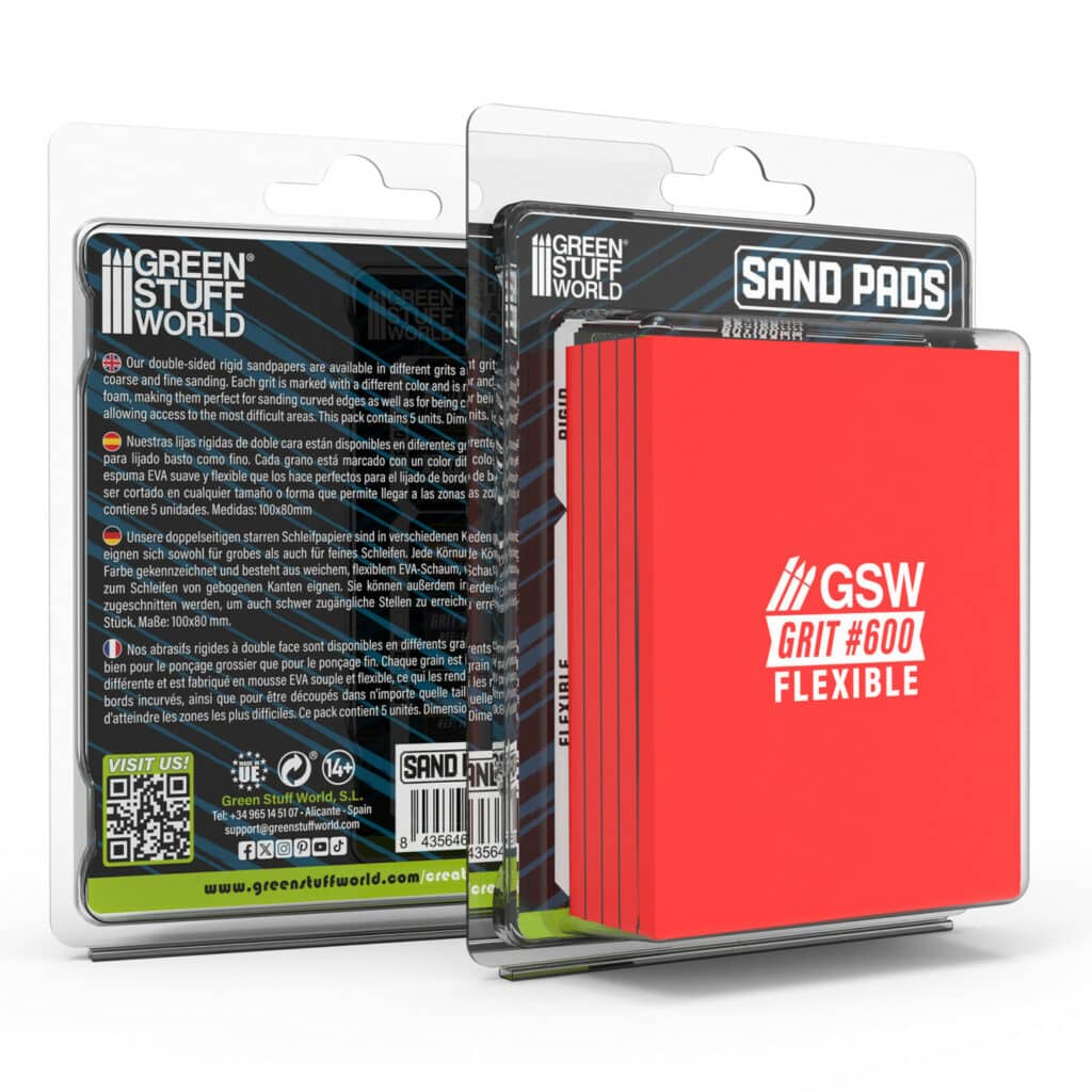 Green Stuff World Tampon de ponçage flexible grain 600 fait partie des produits que nous avons selectionné chez Green Stuff World pour vous