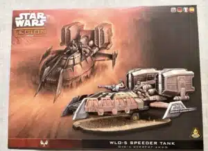 Star wars Legion : WL0-5 Speeder Tank est la prochaine sortie pour Star Wars Legion et sa nouvelle version de ce jeu fantastique