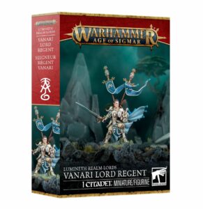 Découvrez le Vanari Lord Regent, un héros parfait pour tout joueur ou collectionneur des sublimes Lumineth Realm Lords pour Age Of Sigmar