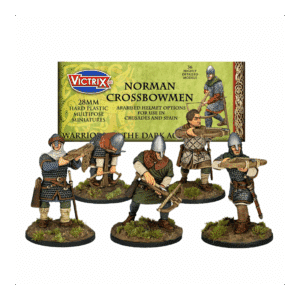 Age des Vikings : Norman Crossbowmen est l'une des boites de figurines plastiques pour jouer à la nouvelle extension de Saga l'Age des Vikings