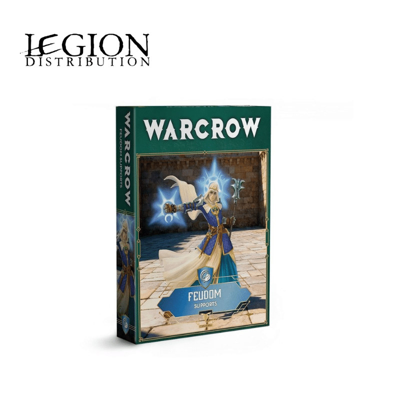 Warcrow Feudom Support est la nouvelle extension pour ce superbe jeu de figurines finement sculptées distribué par Legion Distribution
