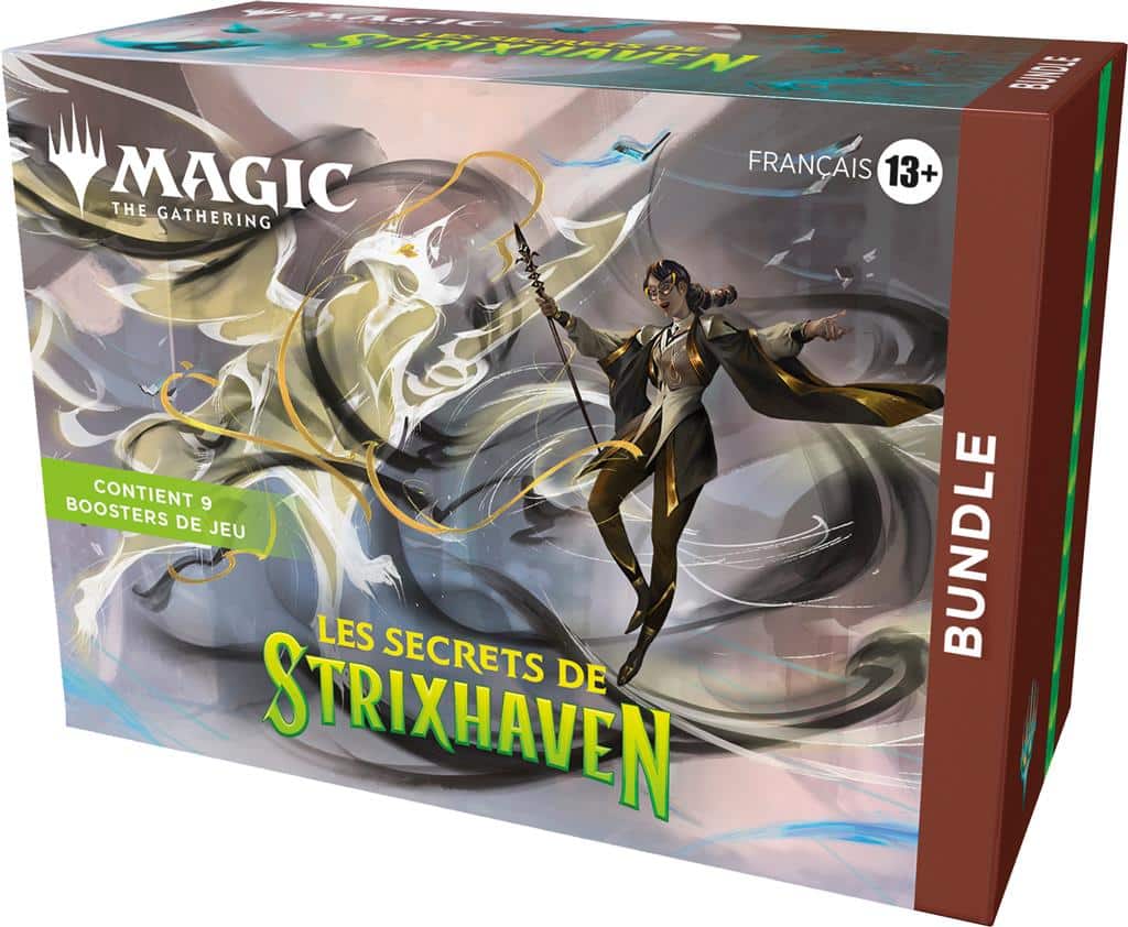 Découvrez Magic the Gathering - Secrets of Strixhaven Bundle VF un nouveau moyen facile de commencer à jouer en format standard