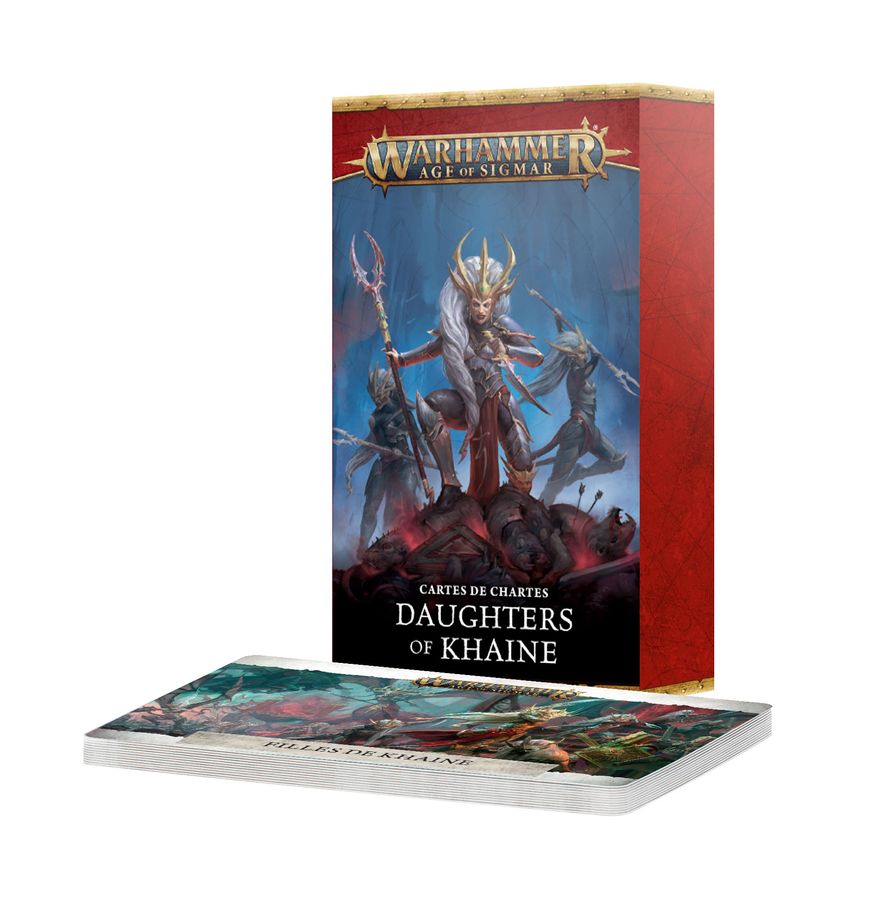 Decouvrez les nouvelles sorties de Games Workshop de cette semaine avec Daughters of Khaine Warscroll 2026 pour Age of Sigmar