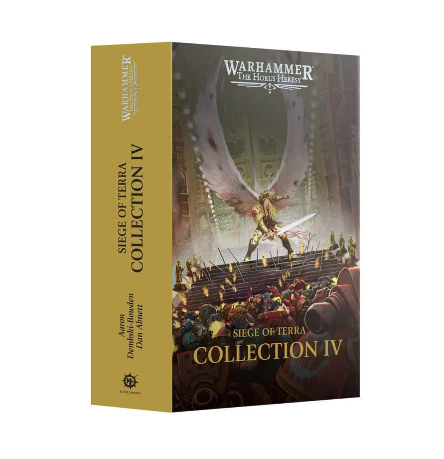 Black Library : Siege de Terra Collection IV est l'un des derniers nés des romans de la Black Library, des ouvrages à dévorer et collectionner