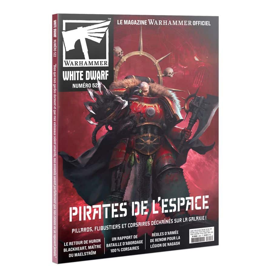 White Dwarf 522 est le magazine Warhammer premium de Games Workshop, débordant chaque mois de contenus extraordinaires pour pimentez vos parties.
