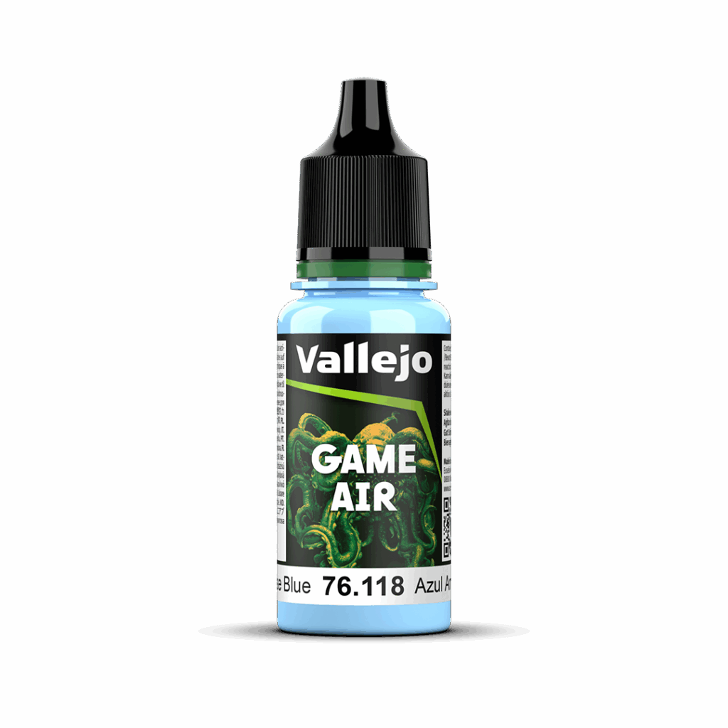 Peinture Bleu Aube Prince August Games Air fait partie des nouvelles peintures de la gamme Vallejo Game Air
