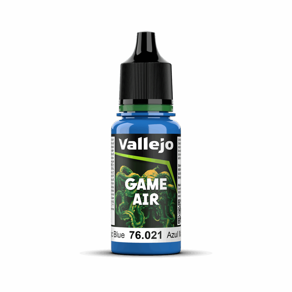 Peinture Bleu Magique Prince August Games Air fait partie des nouvelles peintures de la gamme Vallejo Game Air