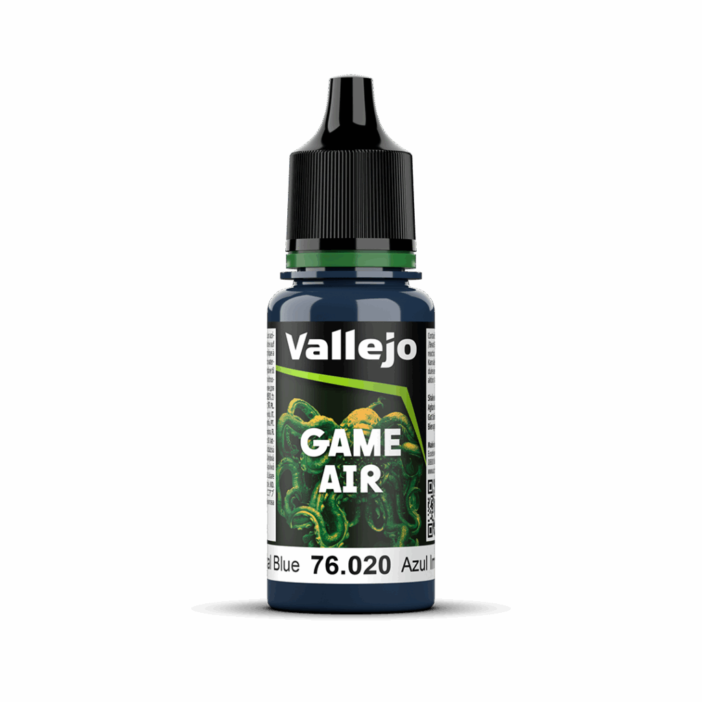 Peinture Bleu Imperial Prince August Games Air fait partie des nouvelles peintures de la gamme Vallejo Game Air