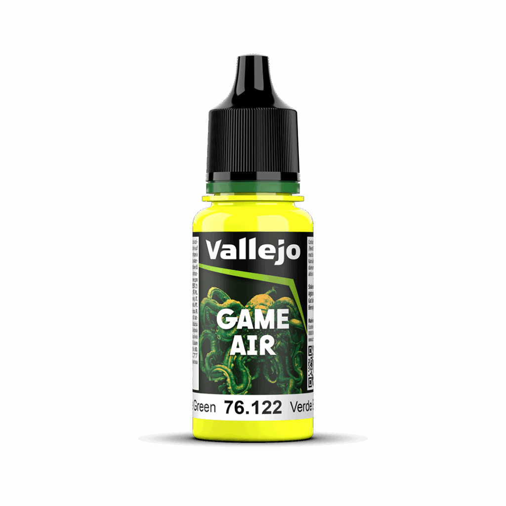 Peinture Vert Bile Prince August Games Air fait partie des nouvelles peintures de la gamme Vallejo Game Air