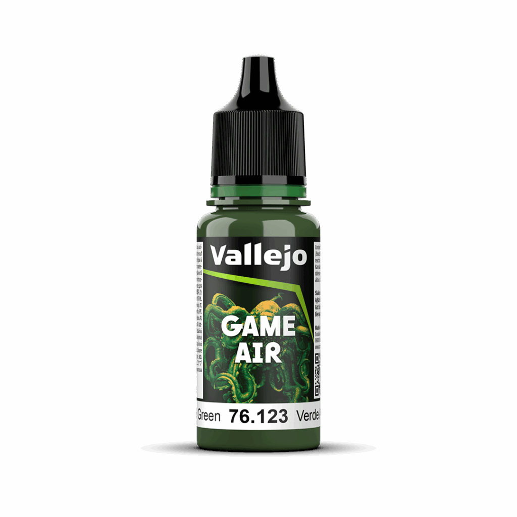 Peinture Vert Angel Prince August Games Air fait partie des nouvelles peintures de la gamme Vallejo Game Air