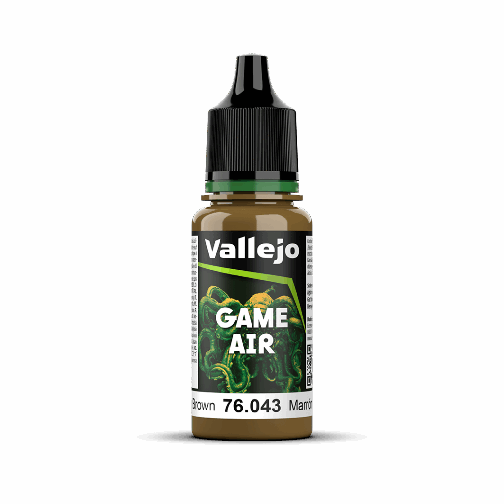 Peinture Brun Sauvage Prince August Games Air fait partie des nouvelles peintures de la gamme Vallejo Game Air