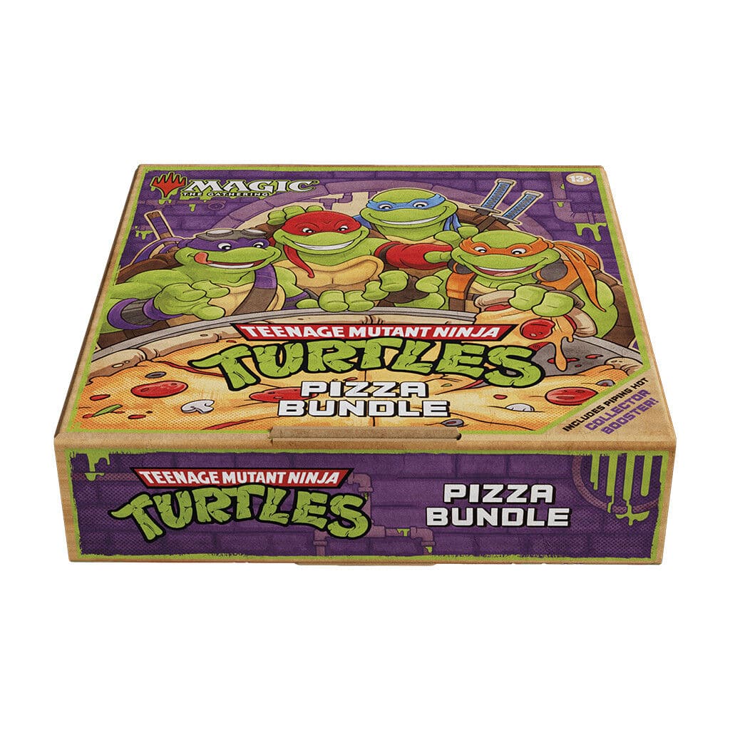 Magic Bundle Gift Teenage Mutant Ninja Turtles VO qui accompagne cette nouvelle édition de Magic dans l'univers et l'esprit des tortues ninja