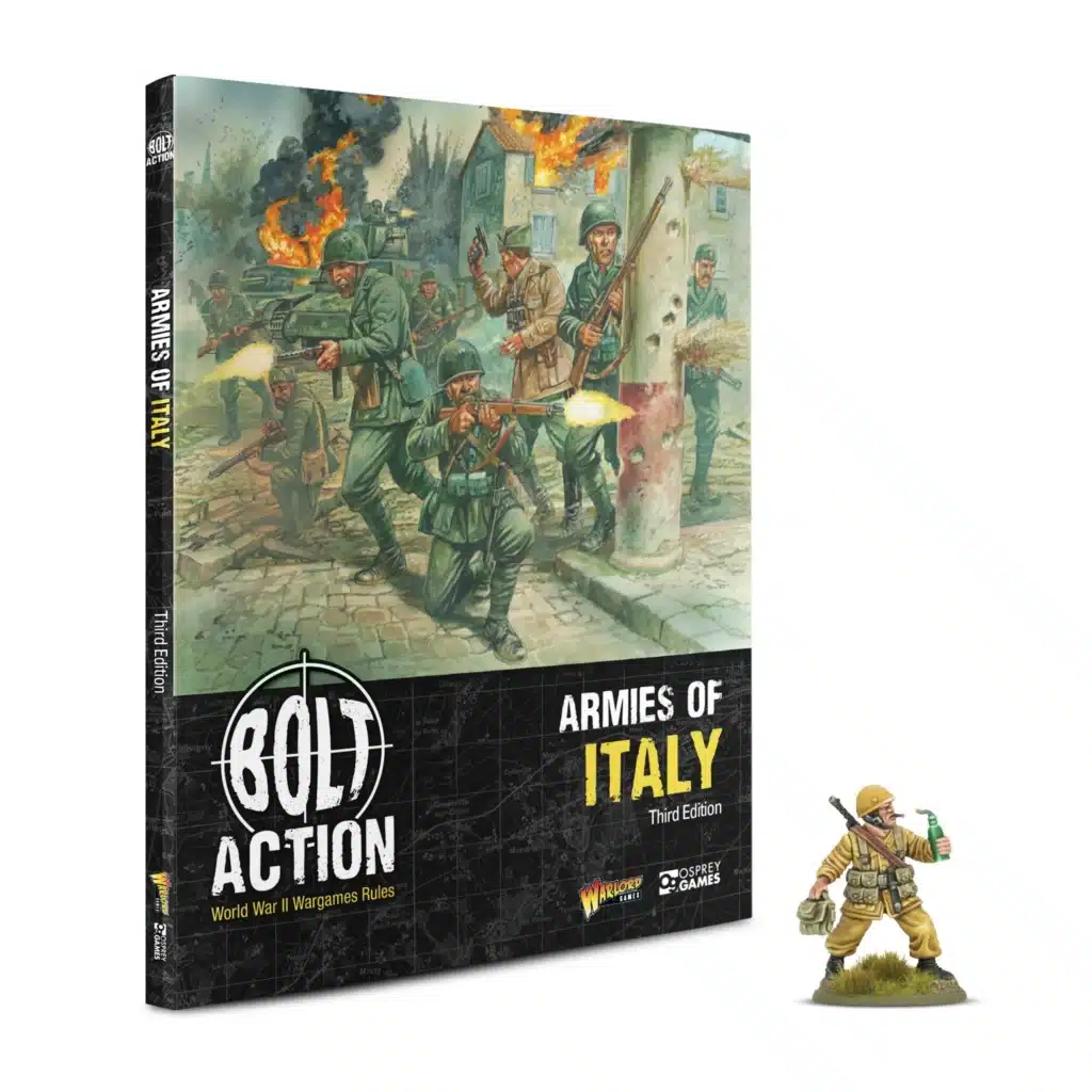 Bolt Action Army of Italy VO vous permettent de revivre la bataille emblématique de la deuxieme guerre mondiale