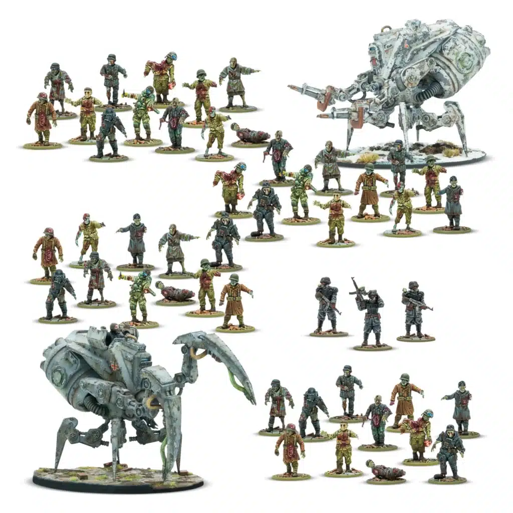 Konflikt '47 Totenrotte Starter Army est l'une des sorties qui accompagne le nouveau starter du jeu de warlord games appelé konflikt 47