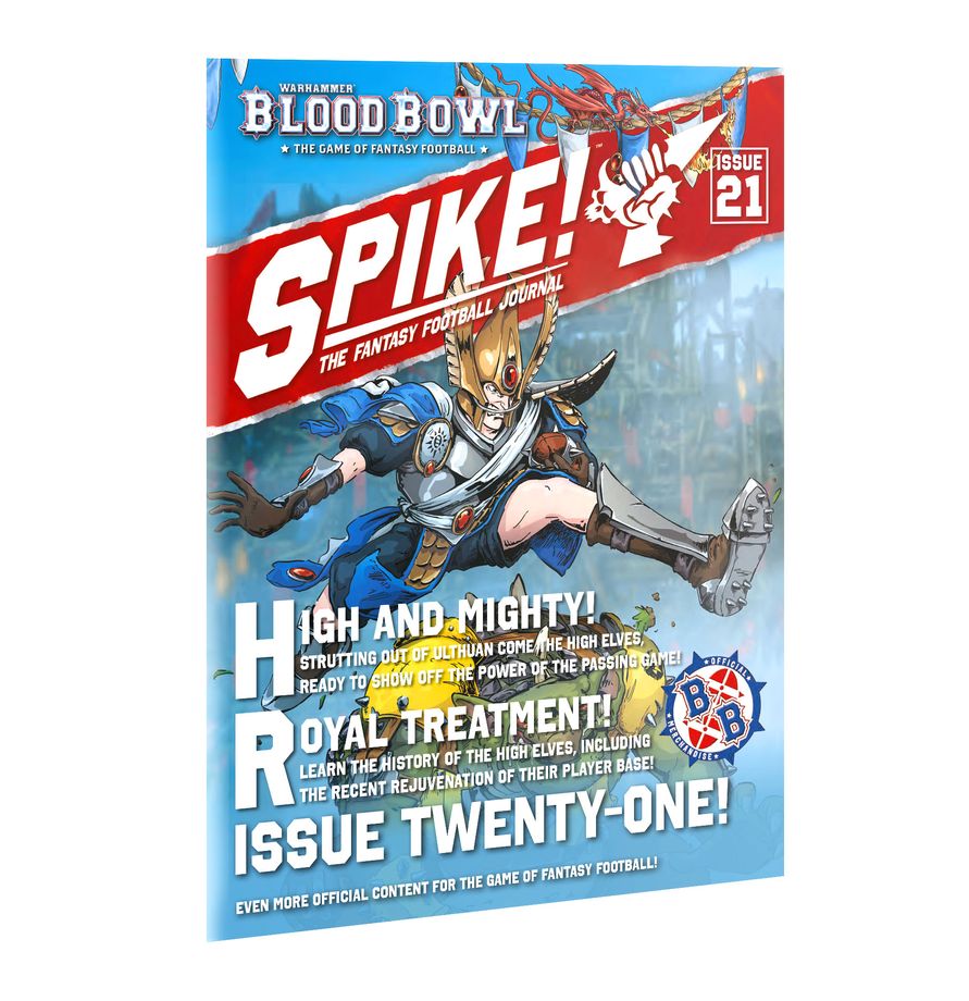 Blood bowl Spike Issue 21 : nouvelles équipes, figurines détaillées et règles remaniées pour des affrontements plus spectaculaires que jamais !