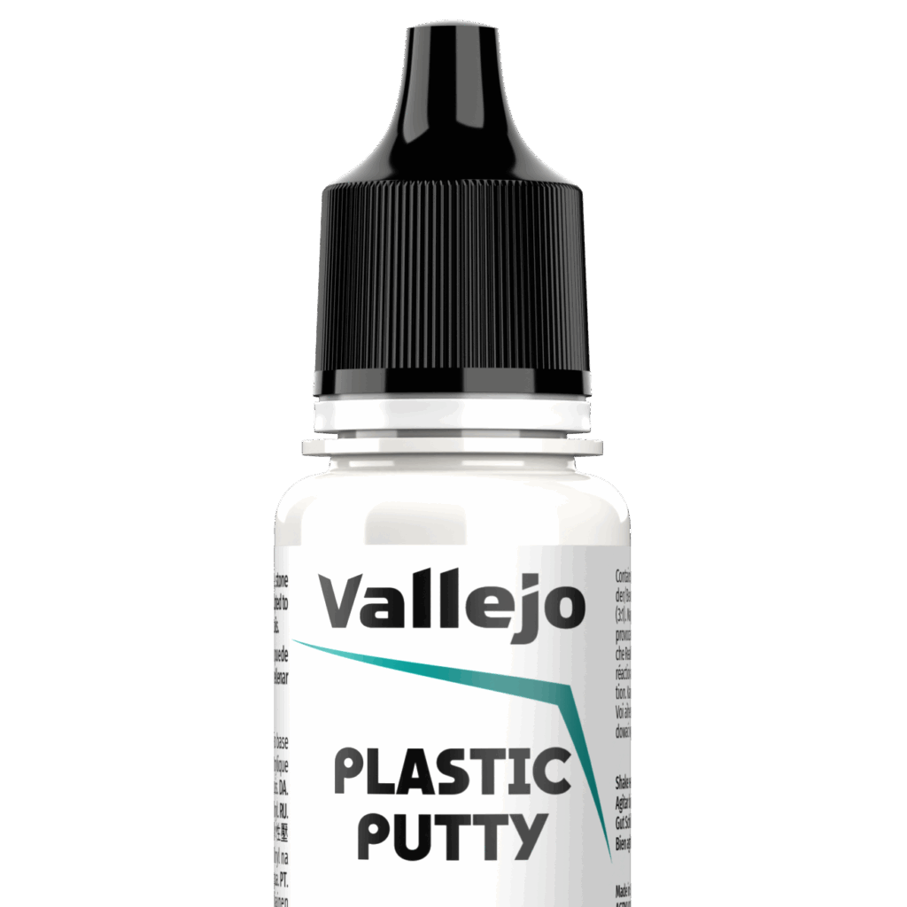 Mastic Plastique – Plastic Putty fait partie des nouvelles peintures de la gamme Vallejo Game Air
