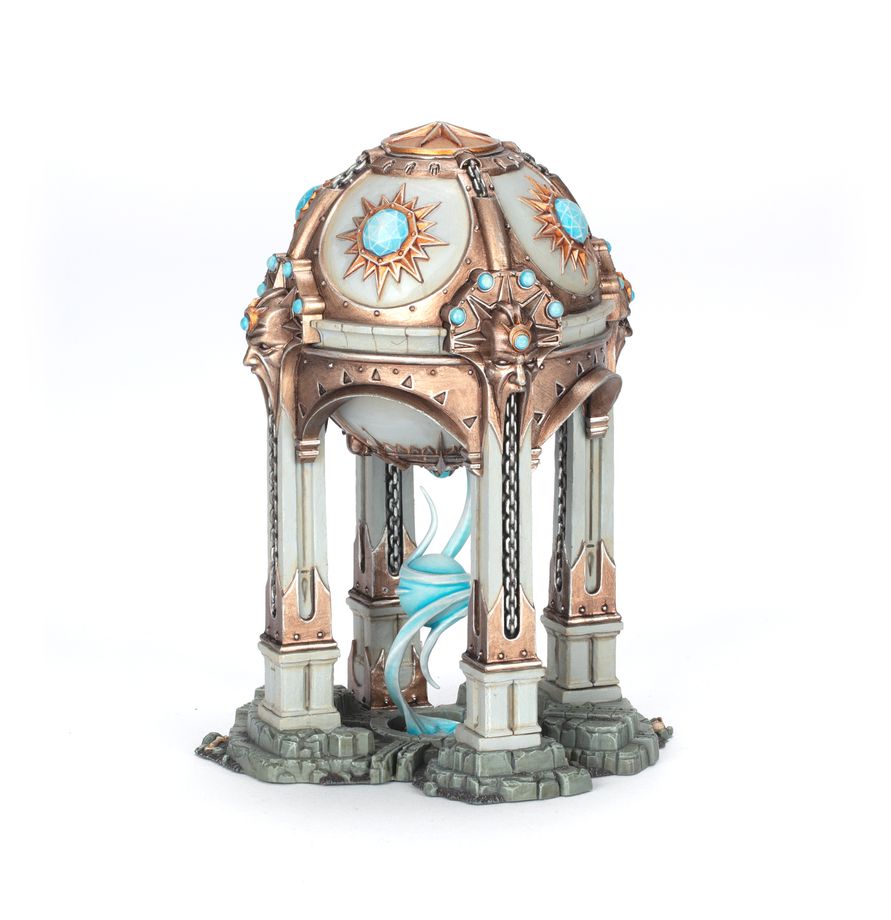 Age of Sigmar Siphon du Nexus fait partie d'une serie de decors de GW pour agrementer vos tables d'AOS avec des décors de jeux