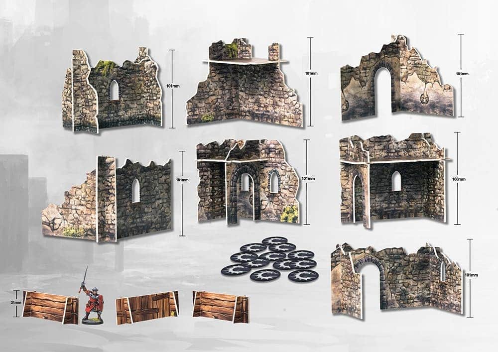 Conquest First Blood Battle Ready Terrain est une nouvelle sortie pour le jeu first blood compatible avec Conquest the last argument of kings