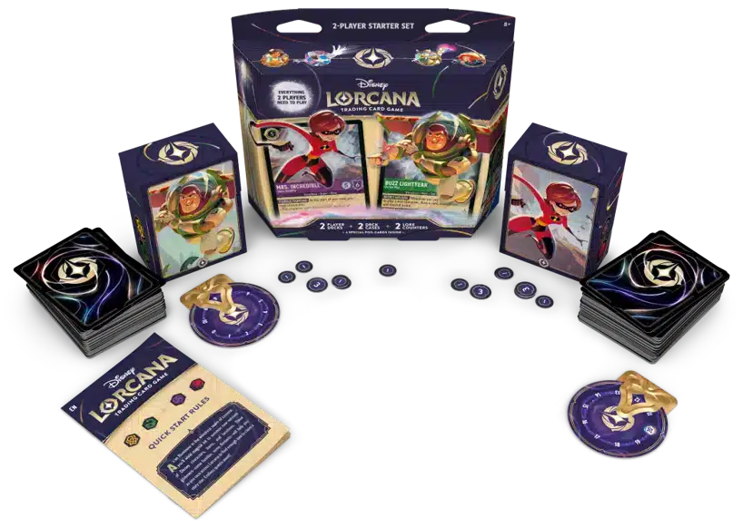 Disney Lorcana : Set 2 Joueurs Set 12 Contrées Inconnues est un excellent moyen de collectionner ce chapitre avec ses nouveaux mecanismes de jeu