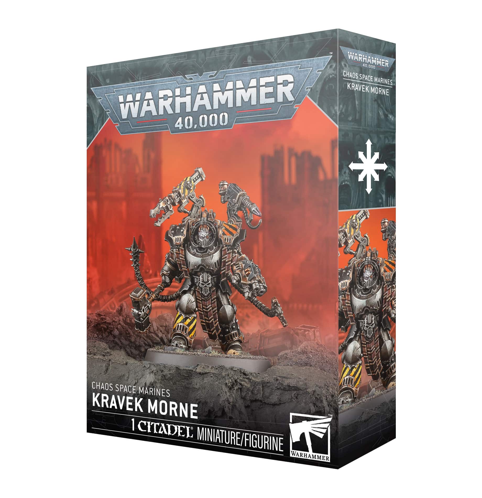 Chaos Space Marines : Kravek Morne est un ajout indispensable pour tout joueur Space Marine du Chaos et surtout Iron Warriors