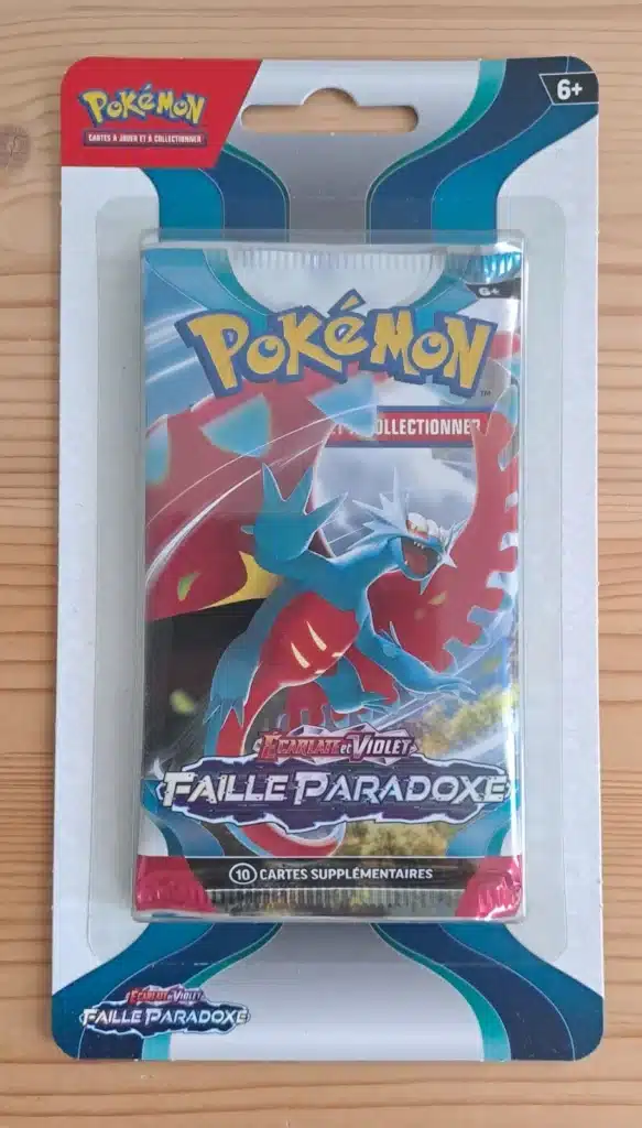 Pokemon Booster Blister EV04 : Faille Paradoxe est un moyen simple et original de collectionner votre série préféré. Tout les boosters seront envoyés protégés.