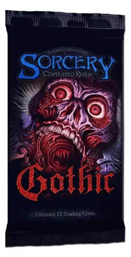 Sorcery TCG : Booster Gothic est un nouveau TCG crée par les createurs de Magic , a decouvrir absolument grâce aux displays et decks de demarrage