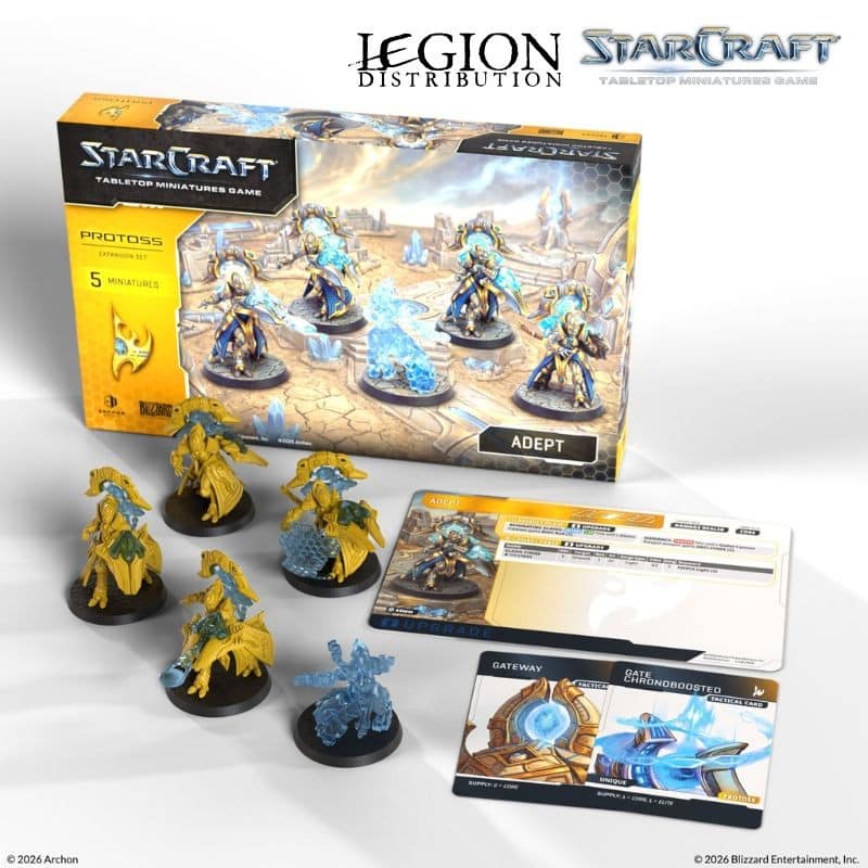 Starcraft : Protoss Adept Expansion Set VO est une extension du trés attendu Starcraft l'adaptation en figurines du célébre jeu vidéo