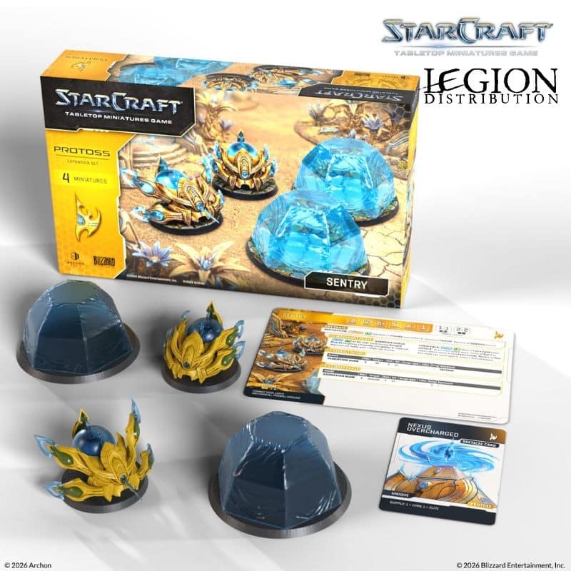 Starcraft : Protoss Sentry Expansion Set VO est une extension du trés attendu Starcraft l'adaptation en figurines du célébre jeu vidéo