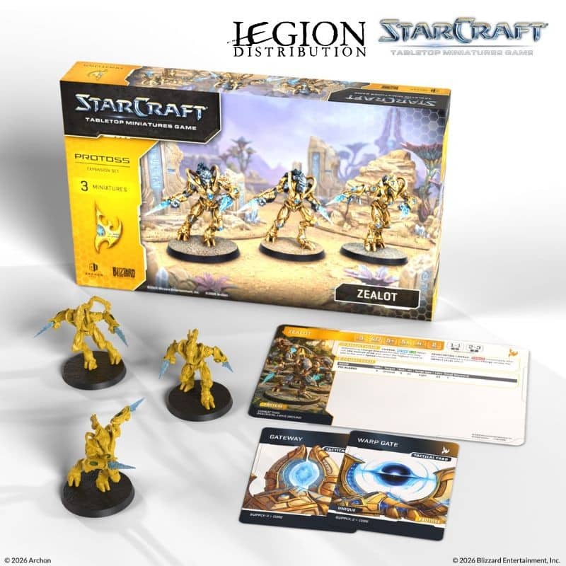 Starcraft : Protoss Zelot Expansion Set VO est une extension du trés attendu Starcraft l'adaptation en figurines du célébre jeu vidéo