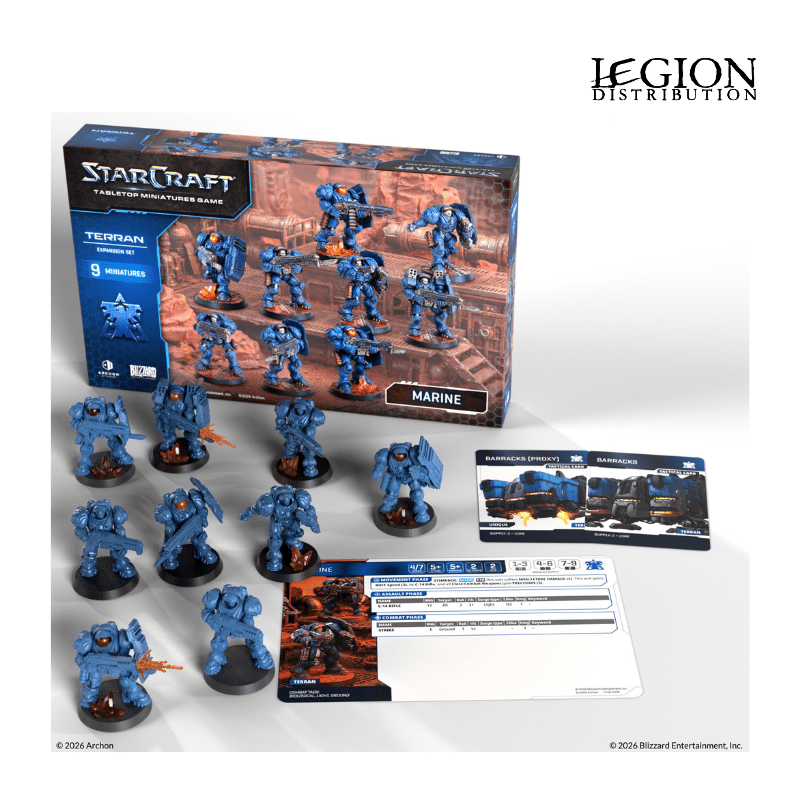 Starcraft : Terran Marine Expansion Set est une extension du trés attendu Starcraft l'adaptation en figurines du célébre jeu vidéo