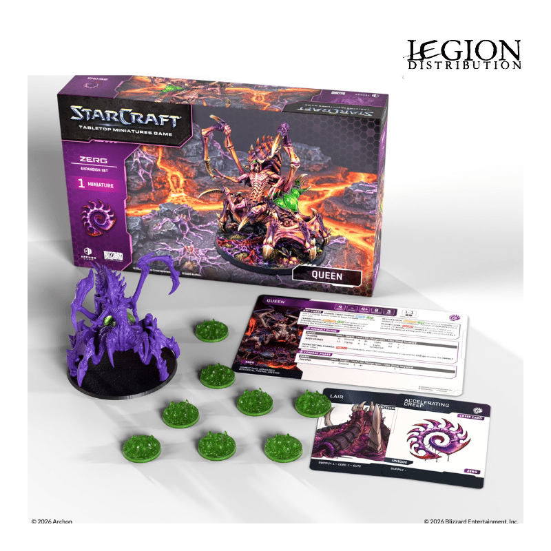 Starcraft : Zerg Queen Expansion Set VO est une extension du trés attendu Starcraft l'adaptation en figurines du célébre jeu vidéo