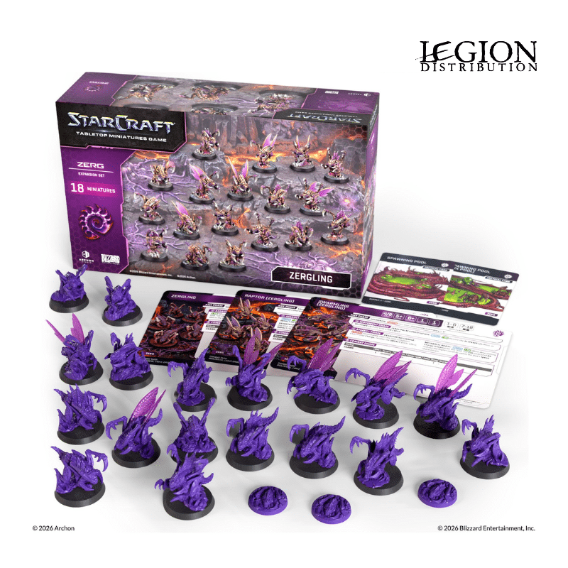 Starcraft : Zerg Zerglings Expansion Set est une extension du trés attendu Starcraft l'adaptation en figurines du célébre jeu vidéo